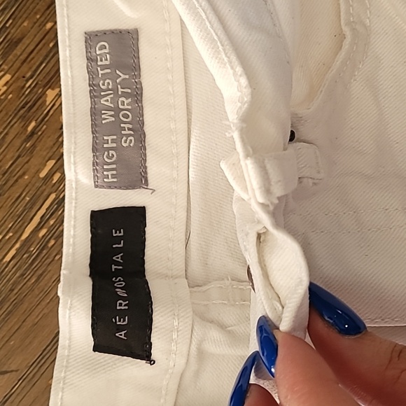 Aeropostale Size 0 shorts(white) - Picture 2 of 6